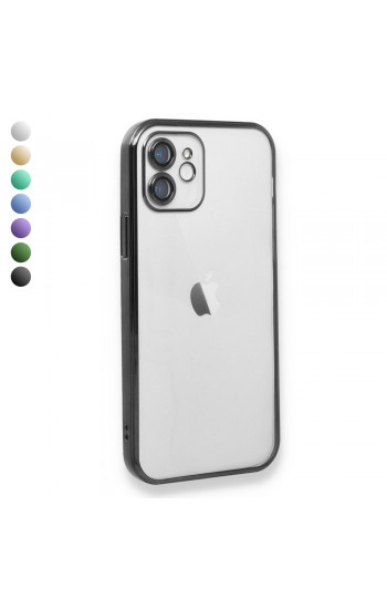 iPhone 11 Kılıf Razer Lens Çerçeveli Silikon Kapak…