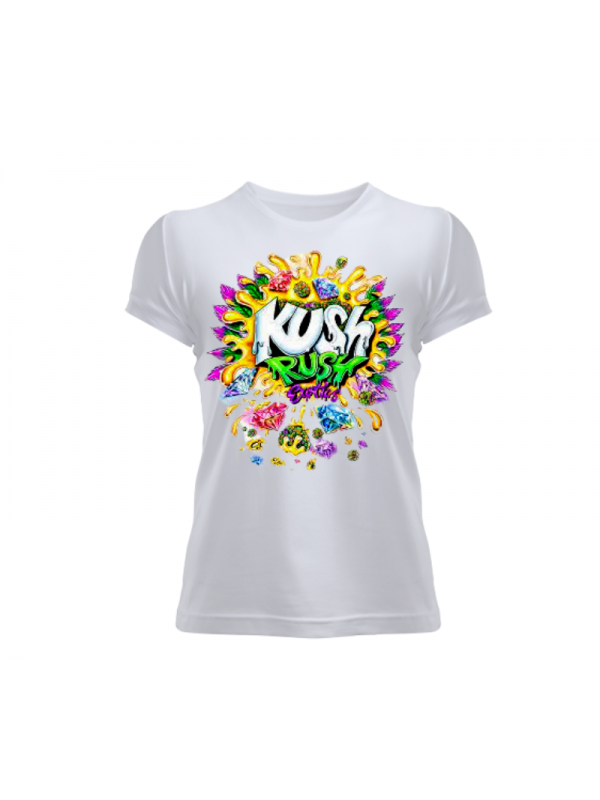 Kush Baskılı Kadın T-shirt 01…