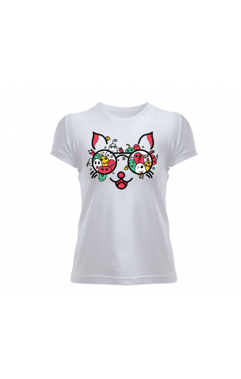 Kedi Baskılı Kadın T-shirt…