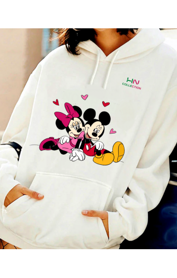 Mickey baskılı kadın sweat 1…