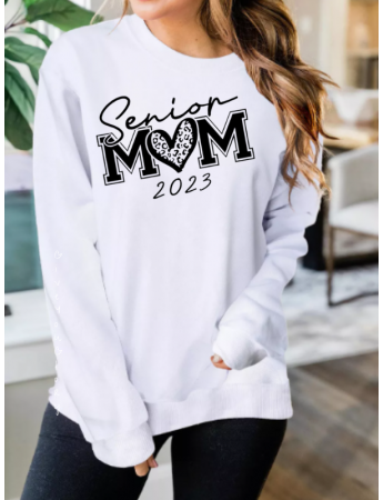 MOM 2023 baskılı kadın sweat