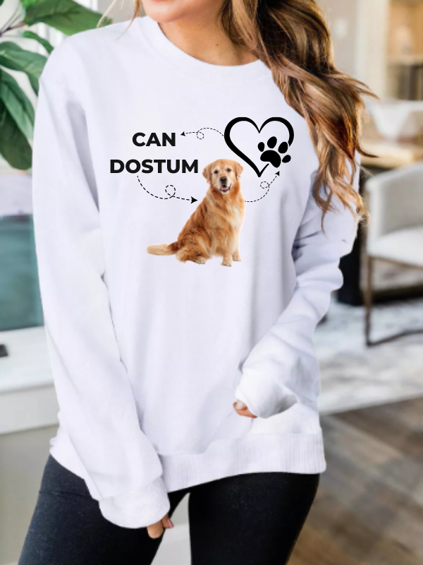 Can Dıostum Baskılı Sweatshirt…