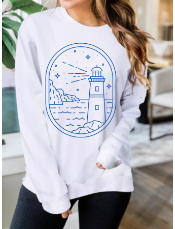 İllüstrasyon baskılı sweatshirt 21