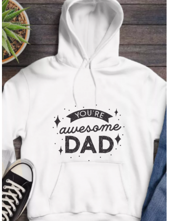 Dad  baskılı erkek sweat