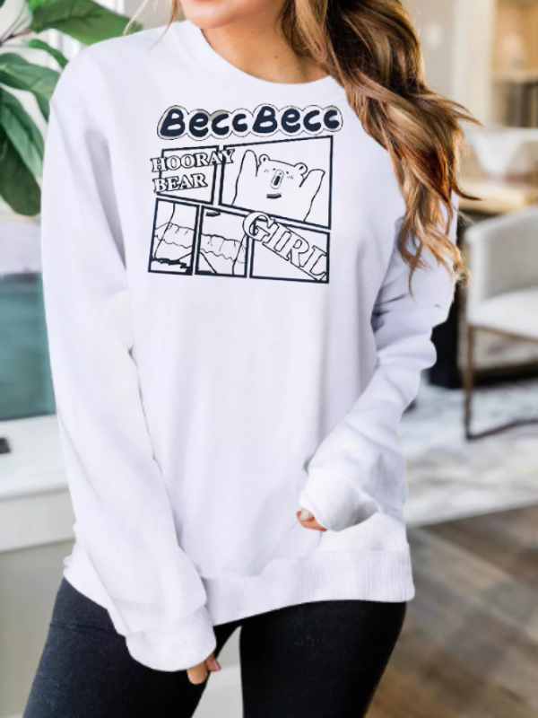 Beec baskılı kadın sweat…