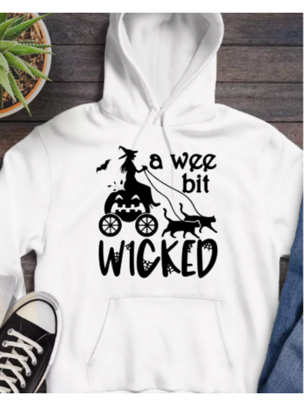 WICKED baskılı kadın sweat  HN COLLECTION…