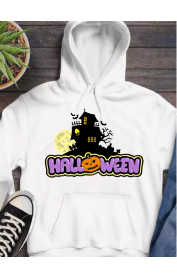 Halloween baskılı kadın sweat 070…