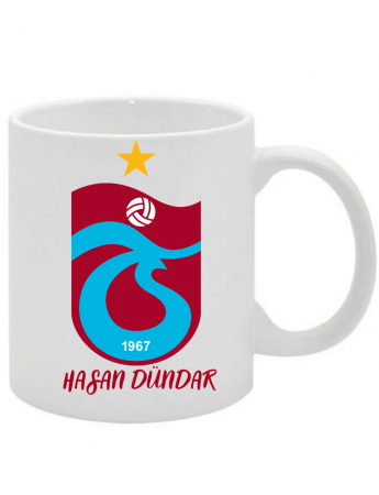 Trabzon Spor logolu kişiye özel baskılı  kupa