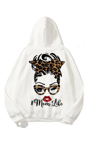 Mom life baskılı kadın sweatshirt…