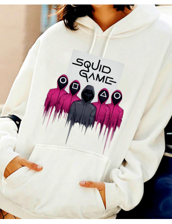 Squid Game Baskılı Kadın Sweat 02