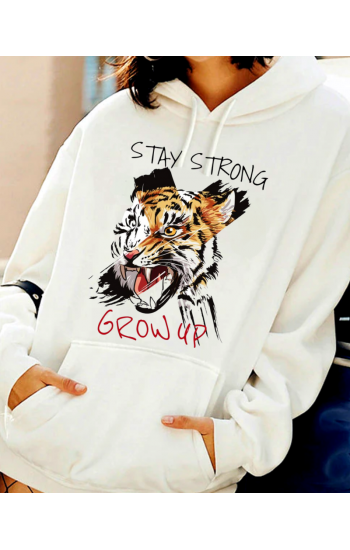 Stay Strong Baskılı Kadın Sweat…