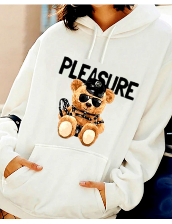 Pleassure Baskılı Kadın Sweat