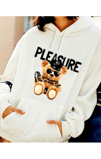 Pleassure Baskılı Kadın Sweat…