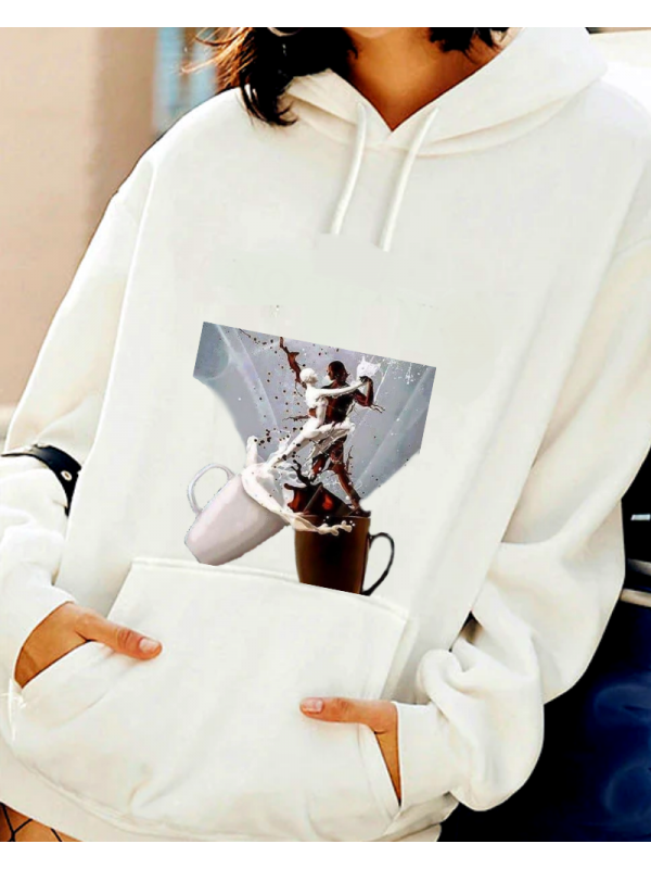 Coffe Aşk Baskılı Kadın Sweatshirt…