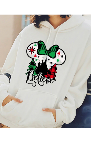 Believe  MK Baskılı Kadın Sweatshirt…