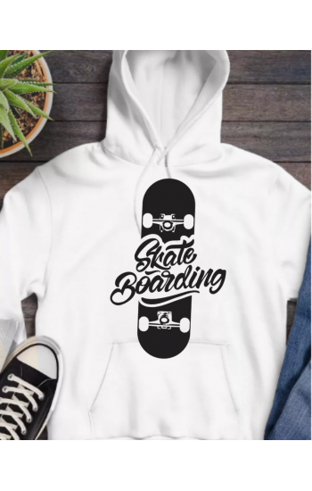 Kaykay Baskılı Kadın Sweatshirt…