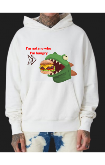 I Am Not Me Baskılı Erkek hoodie…