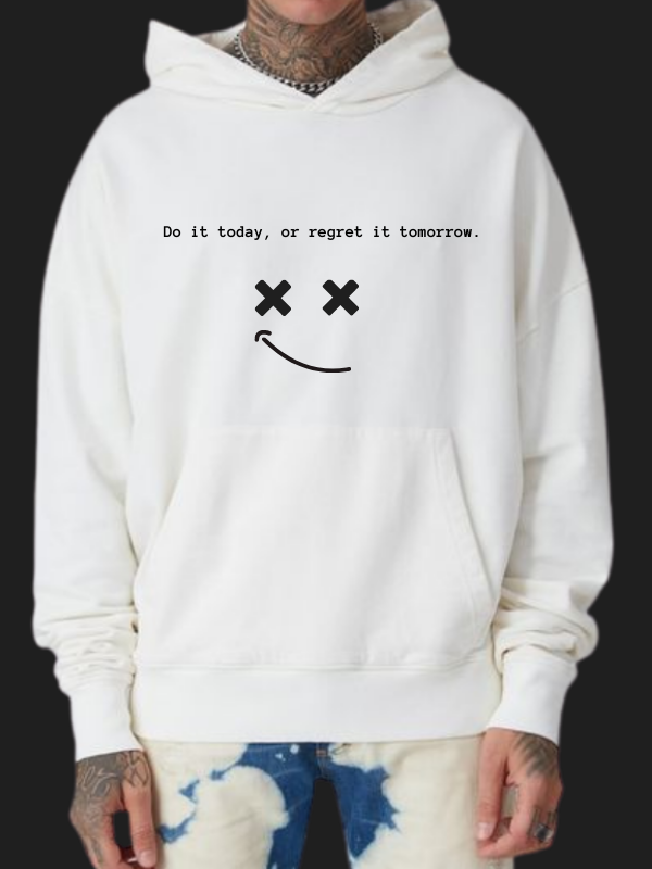 Do İt Today Baskılı Erkek hoodie…