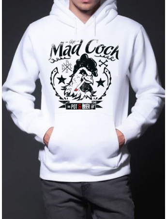 Mad Choch Baskılı Erkek hoodie