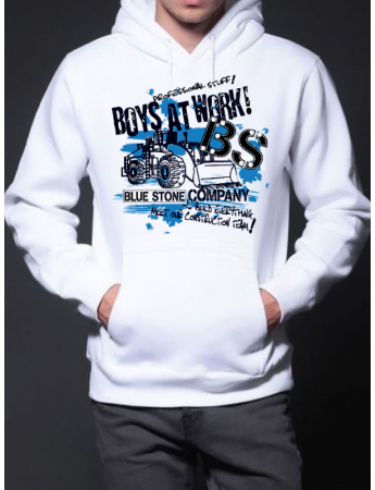 Boys Baskılı Erkek hoodie