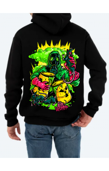 Laffemle Baskılı Erkek Sweatshirt Siyah…