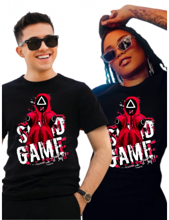 Sevgili Kombini Suid Game Baskılı Unisex Tişört