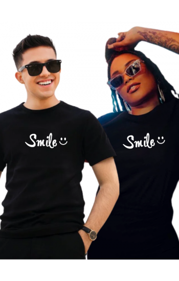 Sevgili Kombini Smile Baskılı Unisex Tişört…