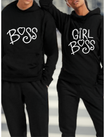 Sevgili Kombini Girl Boss Baskılı Kişiye Özel Sweatshirt