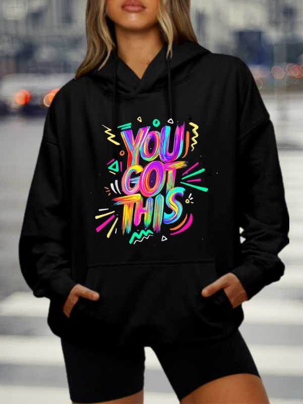 You Got This Baskılı Kadın Sweatshirt…