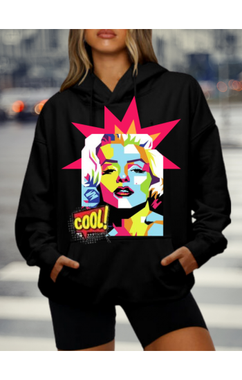 Cool Baskılı Kadın Sweatshirt…