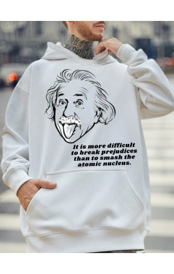 İt is more Baskılı Erkek Sweatshirt Beyaz…