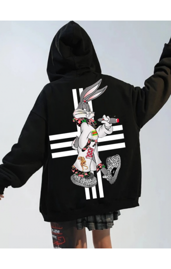 Bugs Bunny Baskılı Kadın Sweatshirt…