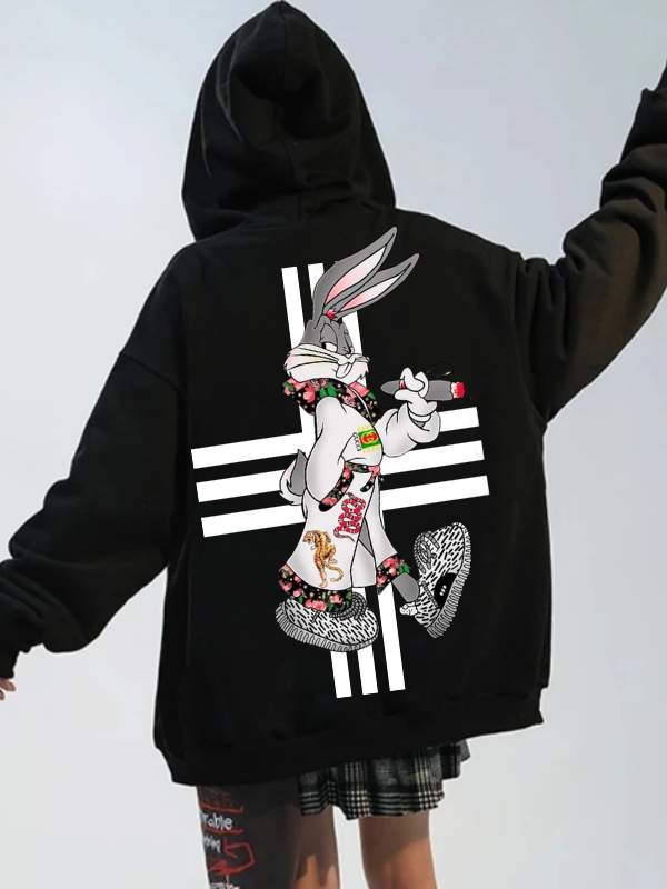 Bugs Bunny Baskılı Kadın Sweatshirt…