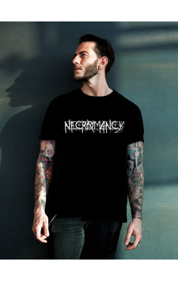 Necromancy Baskılı T-Shirt Siyah…