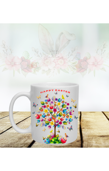 Kişiye Özel Paskalya Easter Baskılı Kupa Mug 0101…