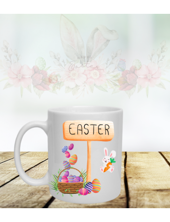 Kişiye Özel Paskalya Easter Baskılı Kupa Mug 0111