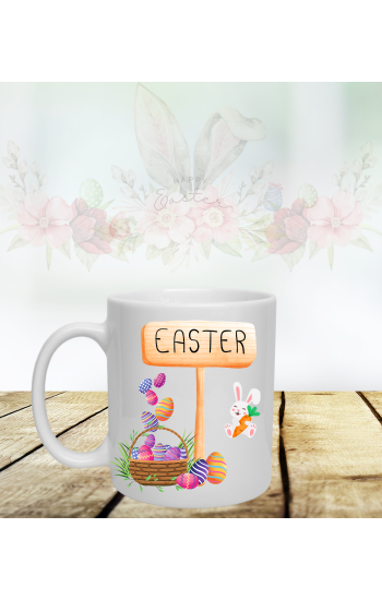 Kişiye Özel Paskalya Easter Baskılı Kupa Mug 0111…