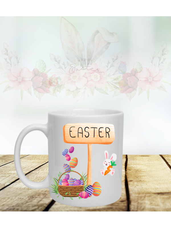 Kişiye Özel Paskalya Easter Baskılı Kupa Mug 0111…