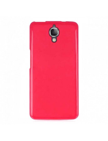 Alcatel IDOL X+ Kılıf Soft Silikon Pembe Kapak