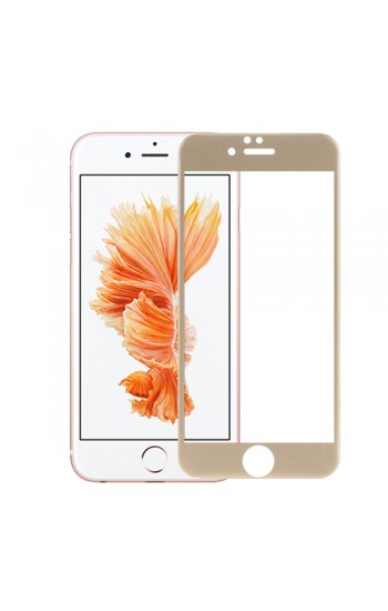 Bufalo iPhone 6-6s Kavisli 4D Cam Ekran Koruyucu Gold…