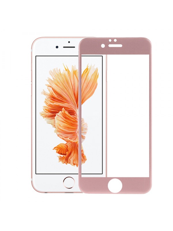 Bufalo iPhone 6 Plus/6s Plus Kavisli 4D Cam Ekran Koruyucu Rose G…