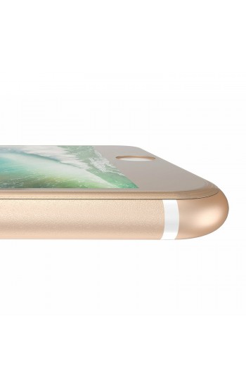 Bufalo iPhone 6 Plus Metal Kenarlı Cam Ekran Koruyucu Gold…