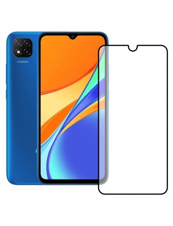 Bufalo Xiaomi Redmi 9C Ekran Koruyucu Seramik Mat Nano 9D Tam Kaplama Siyah