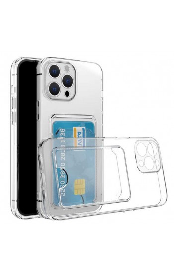 FitCase iPhone 11 Pro Kılıf Cardy Şeffaf Kartlık Cepli Kapak…