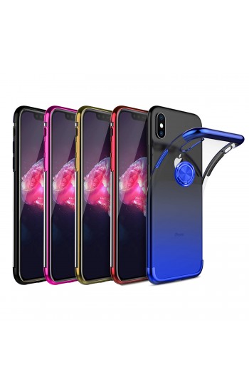 FitCase iPhone X / XS Kılıf Marvel Ring Arka Kapak…