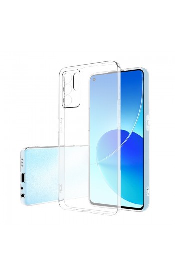 FitCase Oppo Reno 6 Kılıf Kamera Korumalı Silikon Şeffaf Arka Kapak…