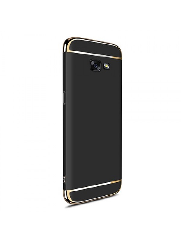 FitCase Samsung A3 2017 (A320) Golden Frame Arka Kapak Siyah…