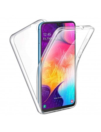 FitCase Samsung Galaxy A30s A307 Kılıf 360 Derece Korumalı Ön Arka Şeffaf