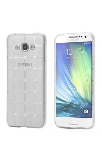 FitCase Samsung Galaxy A7 (A700) Plaid Silikon Arka Kapak Şeffaf…