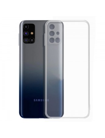 FitCase Samsung Galaxy M51 Kılıf Kamera Korumalı Silikon Şeffaf Arka Kapak